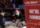 Private payrolls rose by 109,000 in April, topping expectations, ADP says