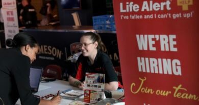 Private payrolls rose by 109,000 in April, topping expectations, ADP says