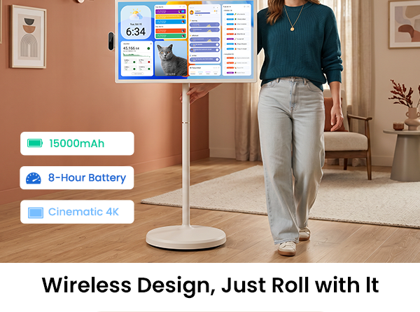 Apolosign digital family calendar smart display for home organization