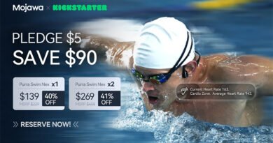 Waterproof bone conduction headphones for swimming