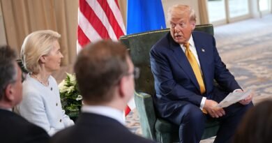 Trump threatens EU with ‘substantial TARIFF’ for ‘ROBBING’ U.S. tech giants