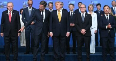 Trump pours cold water on NATO allies’ united front